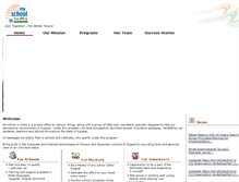 Tablet Screenshot of myschoolinindia.org